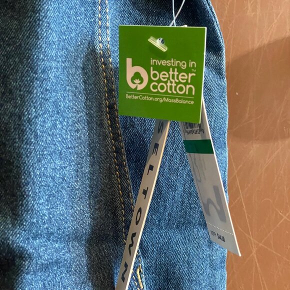 TINSELTOWN Juniors' Denim Pullover Pinafore Dress NWT - Picture 5 of 10